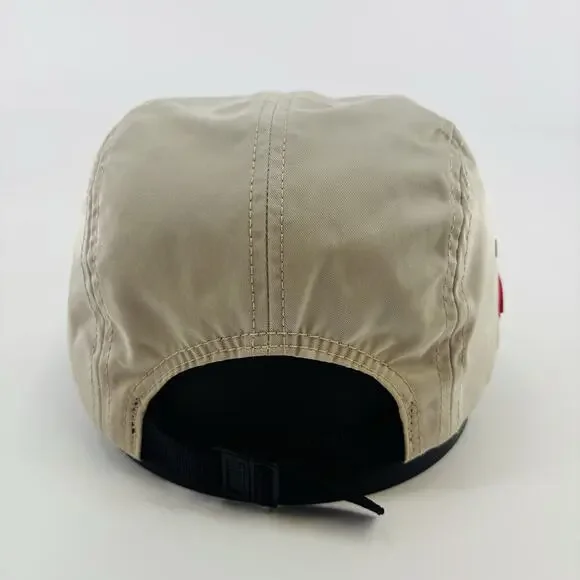 Supreme 5 Panel Hat Cap Clip Back Adjustable One Size Beige USA - Picture 5 of 7